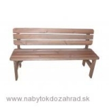 Záhradná lavica drevená MIRIAM 180 cm