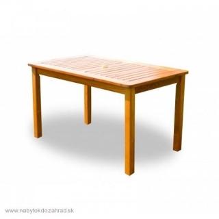 Záhradný stôl drevený Holiday - morený