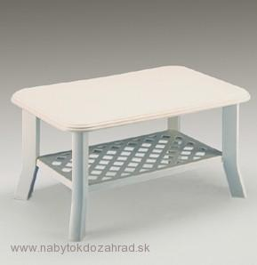 Záhradný plastový stolík NISO biely